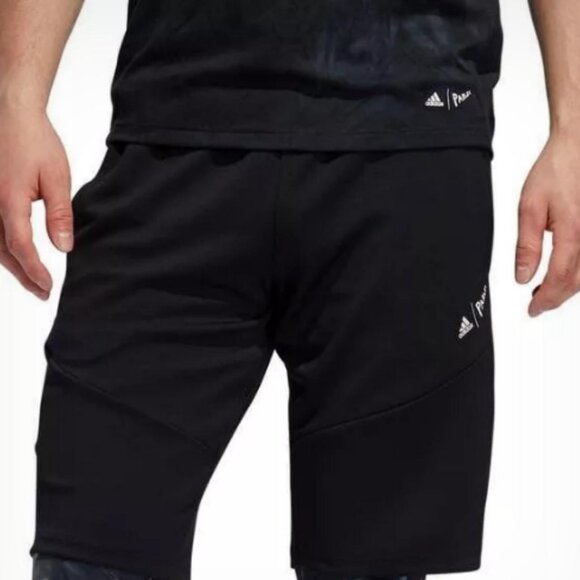 Adidas x Parley Black Performance Shorts – Men’s Size L - Picture 1 of 3